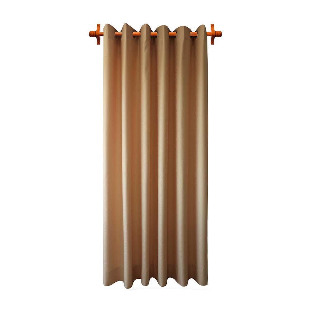 Cortina Jacquard taupe