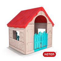 Casa para niños Wonderful Beige Rojo