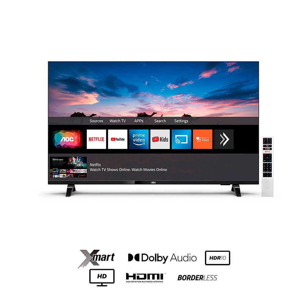 Televisor AOC LED SMART HD 32"" 32S5305