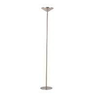 Lámpara de pie Sauki led 3700lm 180cm gris