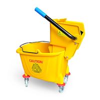 Carrito balde exprimidor 36 litros Ebriel