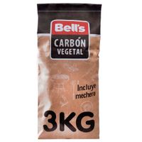 Carbón Vegetal BELL'S Bolsa 3Kg