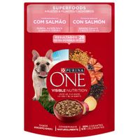 Alimento para Perros PURINA ONE Adultos Salmón Doypack 85g