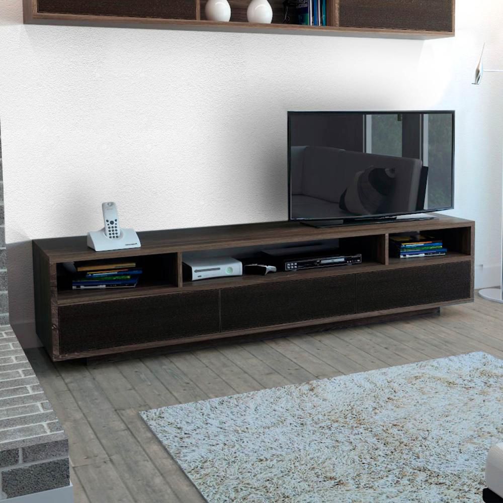 Mesa de TV 90"" Bellagio - Siena/Wengue