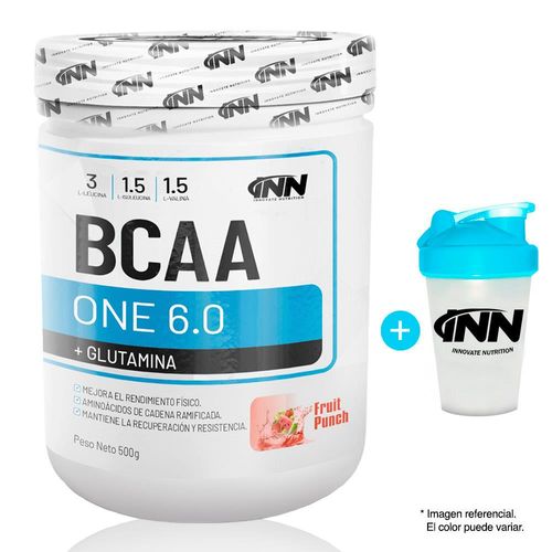 aminocidos-inn-bcaa-one-60-500gr-fruit-punch--shaker-selltech-peru