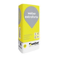 Pegamento en Polvo Extrafuerte Gris 25 kg Weber
