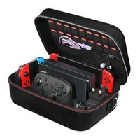 Case grande de transporte para Nintendo Switch Jetion, color negro