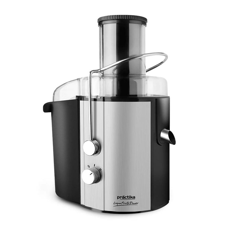 Extractor Practika Liquafruit Power 800w, 2 velocidades, plateada - Shopstar