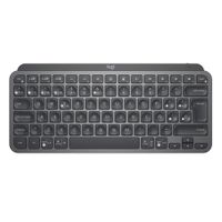 Teclado inalámbrico Logitech MX KEYS mini, bluetooth, minimalista, iluminado, grafito