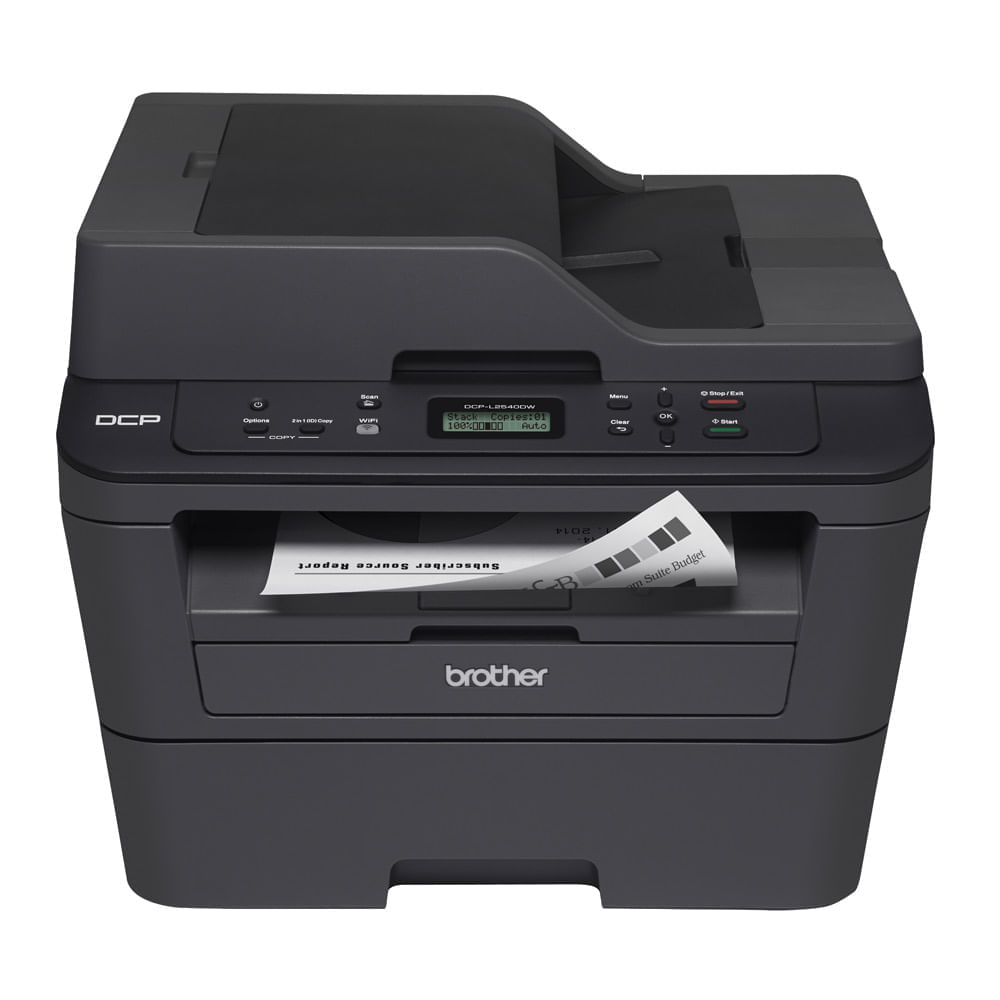Impresora multifuncional Brother Laser Monocromática DCPL2540DW