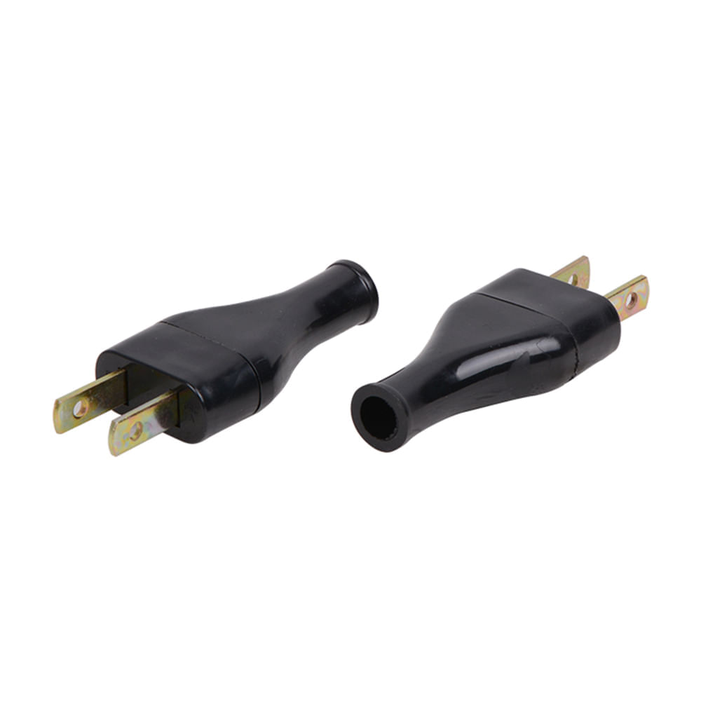 Enchufe plano packx2