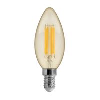 Lámpara Vela led de filamento 5W cálida E14