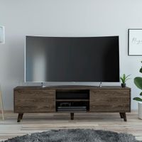 Mesa de TV Cincinatti Z-180 2 Puertas - Coñac