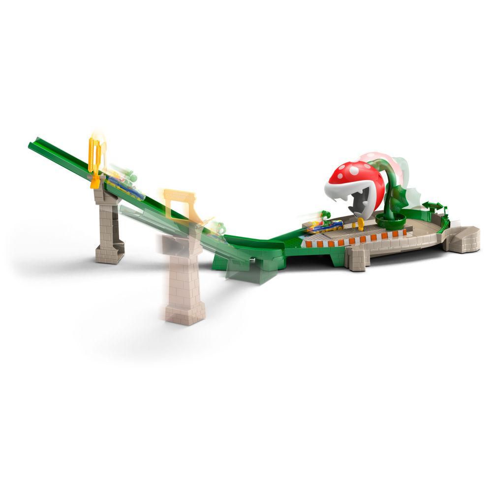 Pista De Niveles Mario Kart Hot Wheels Trampa GFY46