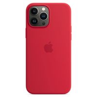 Case silicona Iphone 13 Pro - Rojo