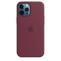 CASE SILICONA IPHONE 12/12 PRO - VINO TINTO