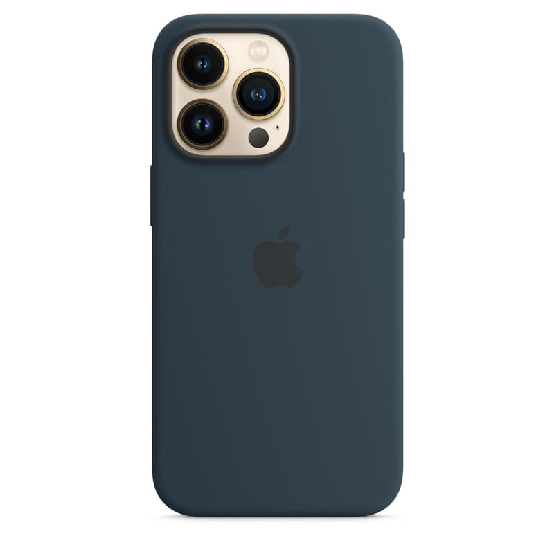 Case silicona Iphone 13 - Azul Oscuro