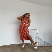 Vestido Kiana Naranja