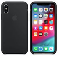 CASE SILICONA IPHONE XR - NEGRO