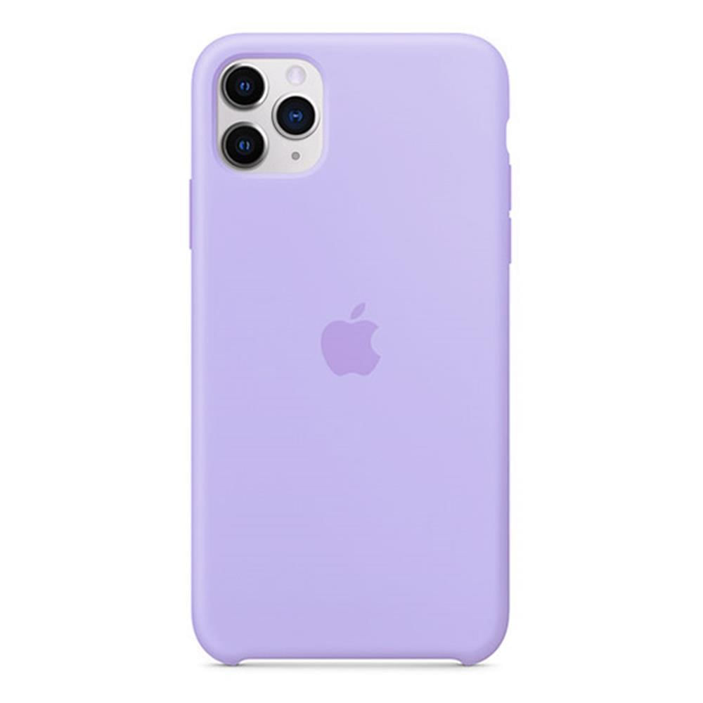 CASE SILICONA IPHONE 12/12 PRO - LILA