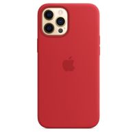 CASE SILICONA IPHONE 12 /12 PRO - ROJO