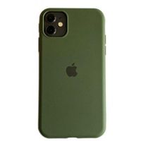 CASE SILICONA IPHONE 12/12 PRO - VERDE MILITAR