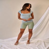 Short Cora Verde Pistaccio