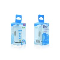 CARGADOR USB DE CARRO DE 1.0 AMP BLANCO