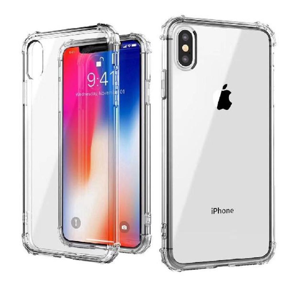 Case Silicona Transparente - Iphone X/XS