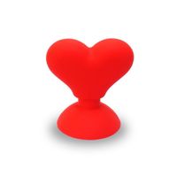 SOPORTE DE SILICONA CORAZON