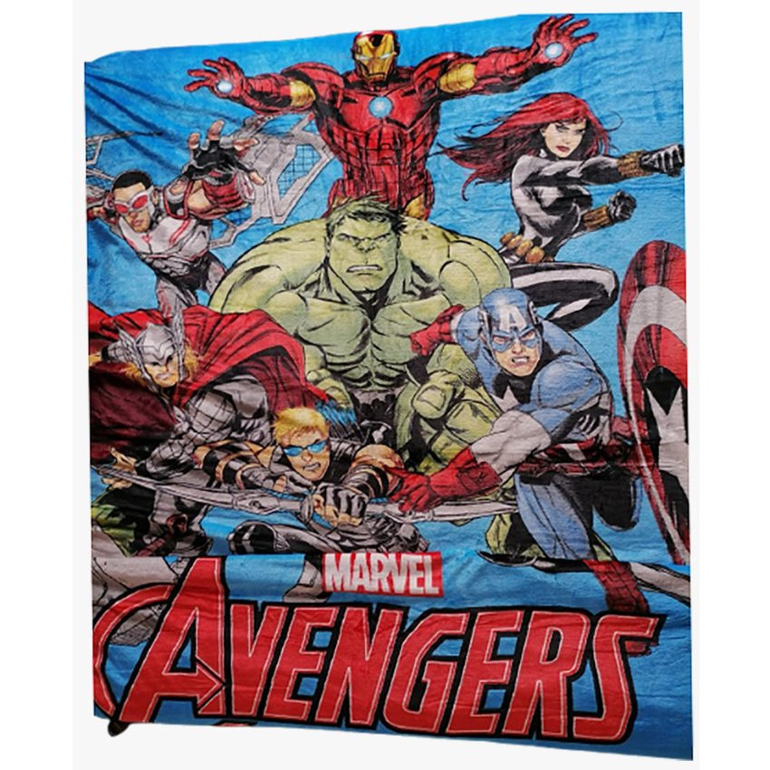 Cobija Manta para el frio de bebes o niños de Avengers