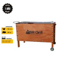 Caja China Grande Mr. Grill Premium Acero Inox