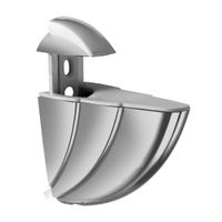 Soporte regulable 10x9x4cm Cromado