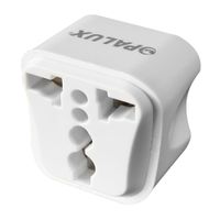 Adaptador de corriente Opalux 1 toma multiple, 2 universal enchufe plano 1A, 25V AC