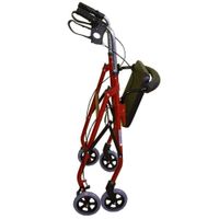 Andador de Aluminio Plegable con Cesta