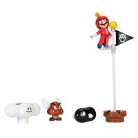 Figura Super Mario Nintendo Diorama De Nube 2.5""