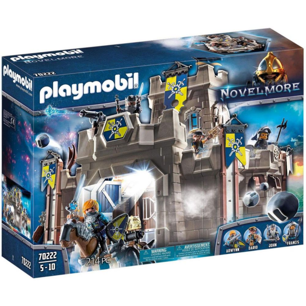 Set De Juego Playmobil Fortaleza De Novelmore