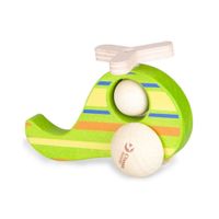 Helicótero Pequeño De Madera Classic World Para Bebe