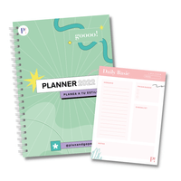 Planner 2022 Vibe + Daily Basic Rosa