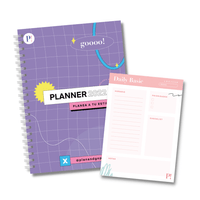 Planner 2022 Wavy + Daily Basic Rosa