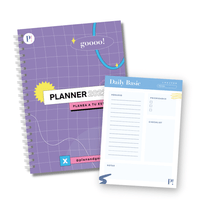 Planner 2022 Wavy + Daily Basic Azul