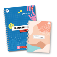 Planner 2022 Smiley + Notebook Sunsent