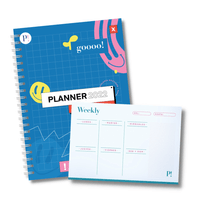 Planner 2022 Smiley + Weekly Aqua