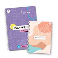 Planner 2022 Wavy + Notebook Sunset