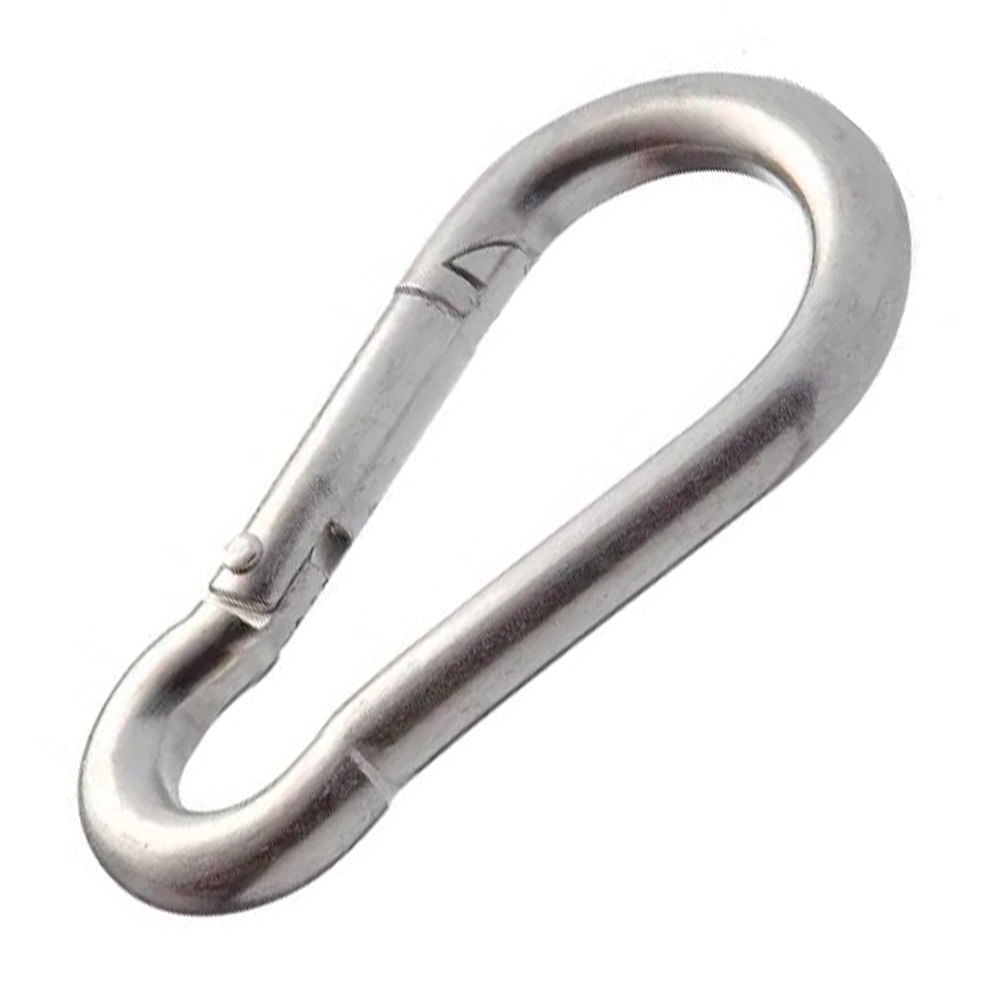 Gancho mosquetón de seguridad 4x40mm x4un