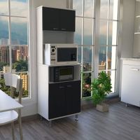 Mueble de Cocina Kitchen 54 - Blanco / Wengue