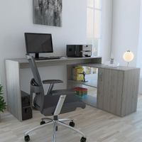 Escritorio Office 8 - Ceniza