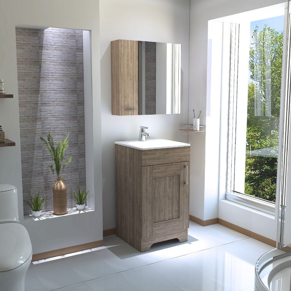 Botiquin + Mueble Baño Barcelona - Miel