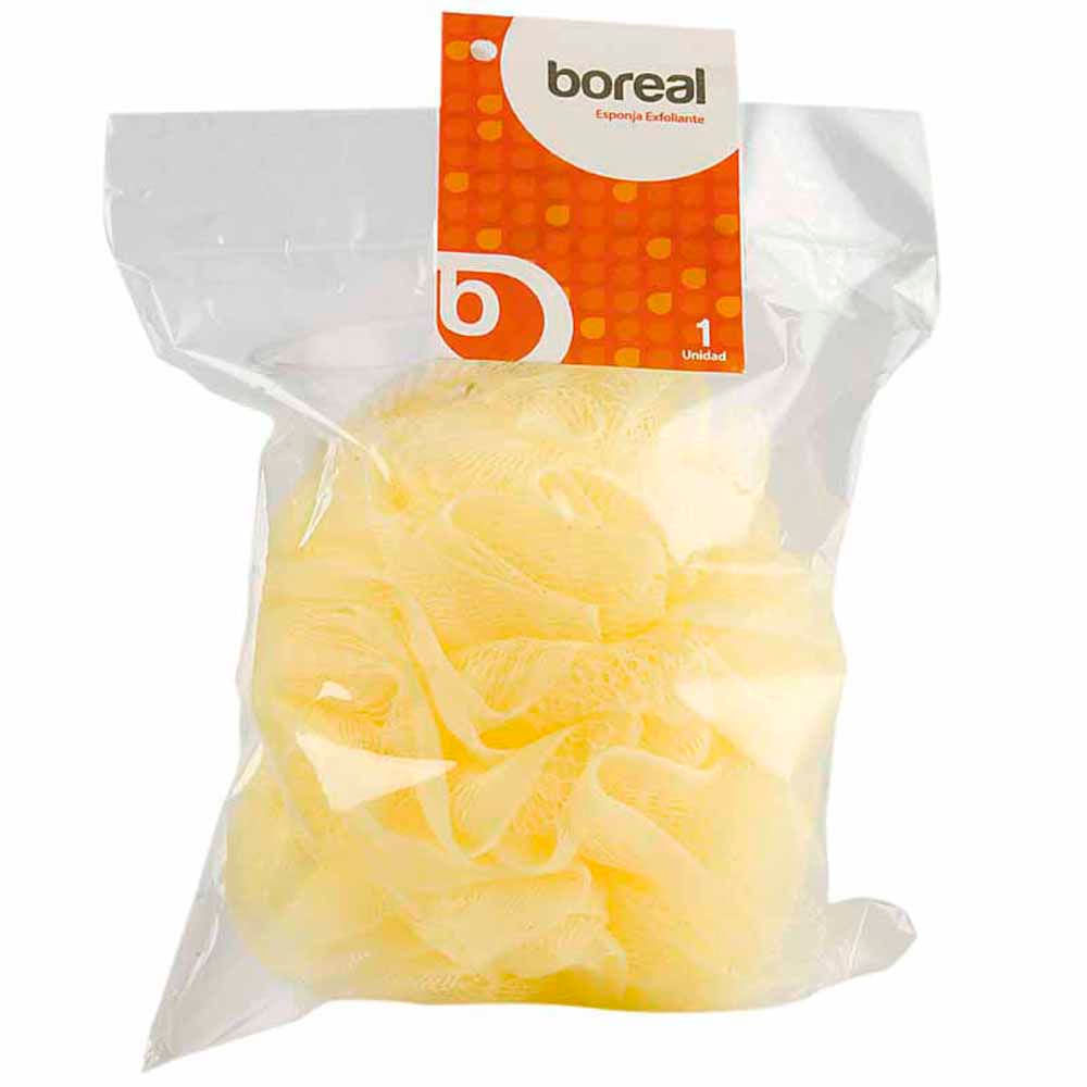 Esponja de Baño BOREAL Exfoliante Paquete 1un