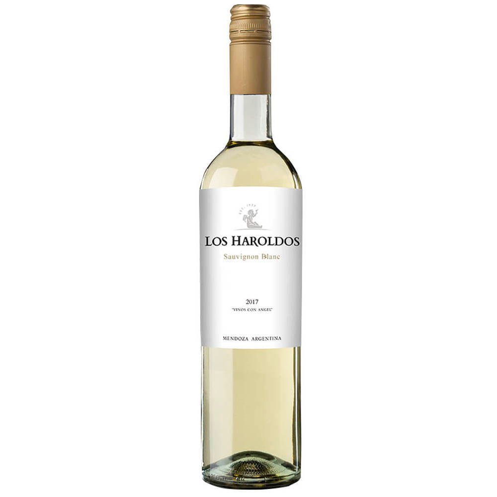 Vino Blanco LOS HAROLDOS Sauvignon Blanc Botella 750ml